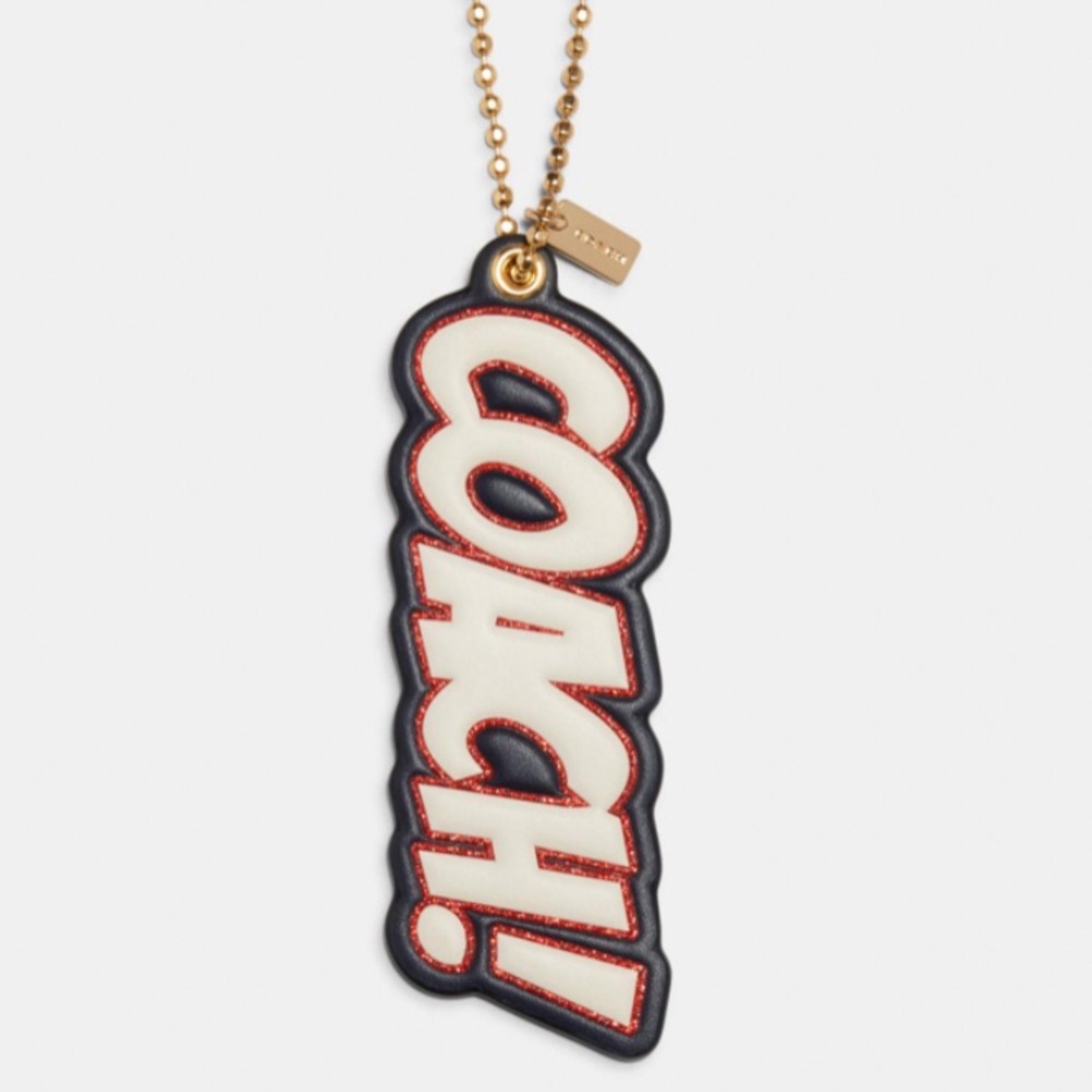 NWT COACH Marvel Comic Coach Script Hangtag